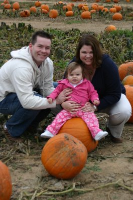 In the pumpkin patch